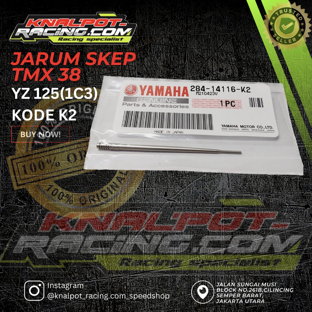 JARUM SKEP TMX 38 YZ 125(1C3) KODE K2